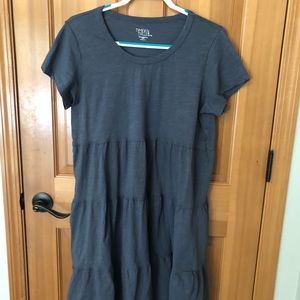 Grey Time and Tru tier dress